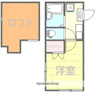 メルフィス東林間【1階】の間取り