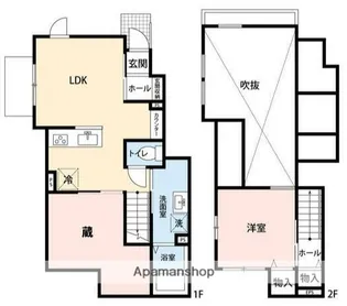 由比ヶ浜BASE【2階】の間取り