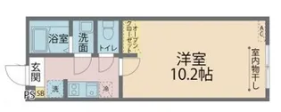 カインドネス町田Ⅳ【102号室号室】の間取り