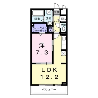 グレース ローズ【3階】の間取り