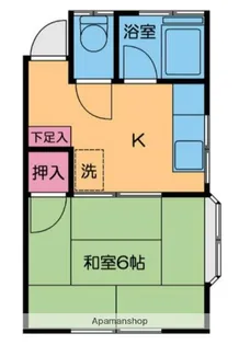 サンポプラ【2階】の間取り