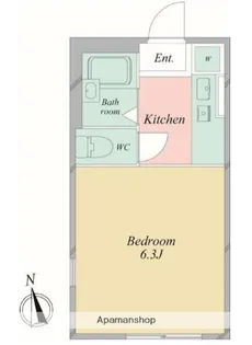 スプラウト湘南【1階】の間取り