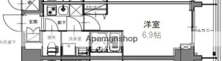 SーRESIDENCE横濱吉野町【2階】の間取り