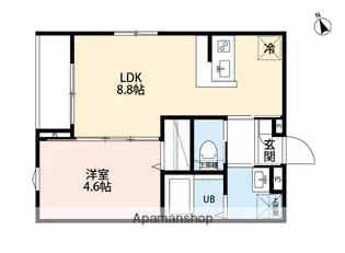 ROBOT HOME HOSHIGAOKA【2階】の間取り