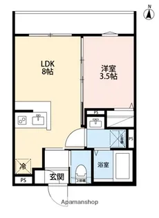 ブルージュ大田六郷【2階】の間取り