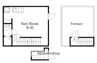 AKATSUKI ARC TERRACE【2階】の間取り