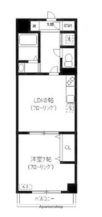 ロックベル【3階】の間取り