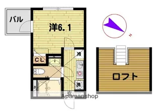 オーガスタコート川崎【3階】の間取り
