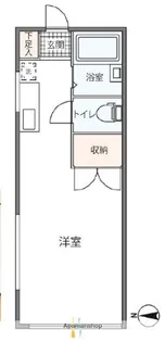 メゾンウエスト【1階】の間取り