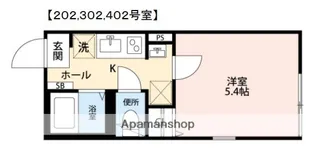 グランクオール久が原【3階】の間取り