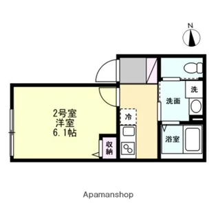 アネット三ツ境【1階】の間取り