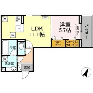 シャルマン日吉本町【1階】の間取り
