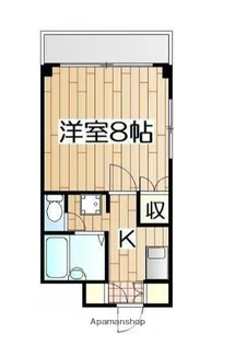 ガーデンハイツ【2階】の間取り