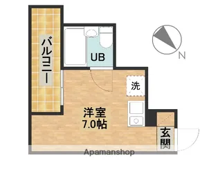 ウィング横浜【5階】の間取り