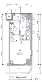 グリフィン・武蔵新城弐番館【2階】の間取り