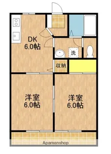 ディア柴田ガーデン【1階】の間取り