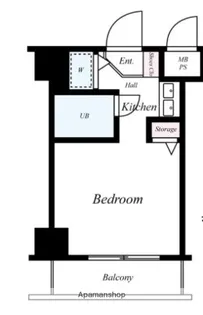 ロワレール横浜西壱番館【5階】の間取り