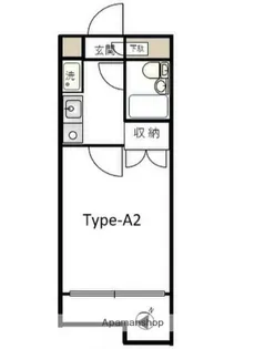 メゾンドール川崎【4階】の間取り