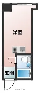 森島ビルⅡ【3階】の間取り