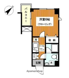 ソレーユ横濱大口【6階】の間取り