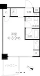 マーレ横浜白金【5階】の間取り