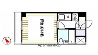 マンション掃部山公園【4階】の間取り
