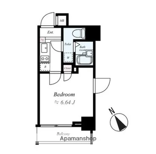 ビバリーホームズ川崎【11階】の間取り