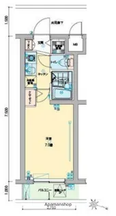 バージュアル横濱妙蓮寺【4階】の間取り