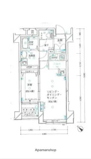 ヴェルト横濱石川町【4階】の間取り