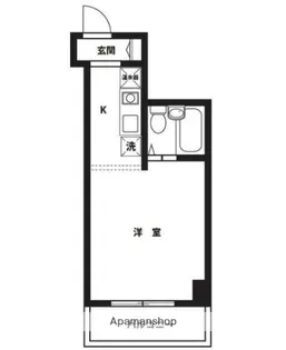 クレセントY【4階】の間取り