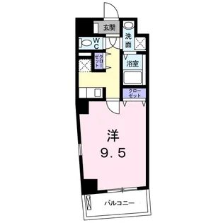 メゾン・ド・ジオーレ【5階】の間取り