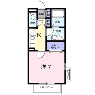プロムナード【2階】の間取り