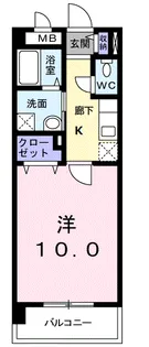 LAZO・Y.S.K【1階】の間取り