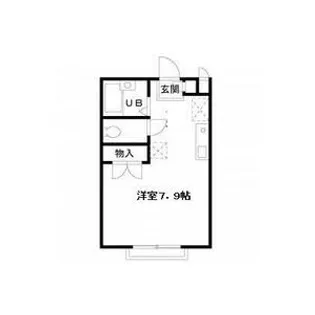 エステート南野【1階】の間取り
