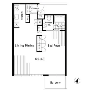 LINKS.【3階】の間取り