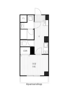 ブライトV【7階】の間取り