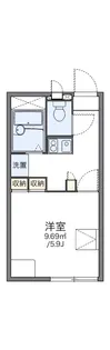 レオパレスフルーラ【2階】の間取り