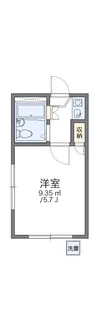 レオパレスさがみ野第8【1階】の間取り