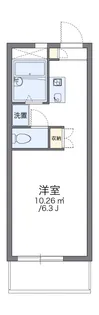 レオパレスサニーコートイシガキ【2階】の間取り