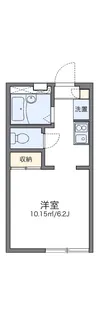 レオパレスサーンハウス【2階】の間取り