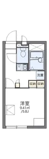 レオパレスANIM【2階】の間取り