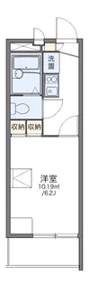 レオパレスHANAWA【3階】の間取り