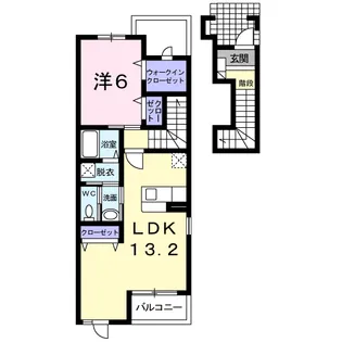 ベルコリーヌ【2階】の間取り