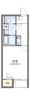 レオネクスト子中サイド【2階】の間取り