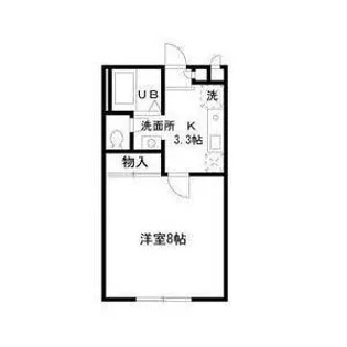 シャラ八景館イースト【1階】の間取り