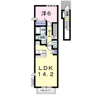 セレーサ【2階】の間取り