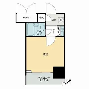 ライオンズマンション保土ヶ谷第6【0401号室】の間取り