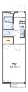 レオパレスあづま坂【2階】の間取り