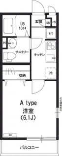 リブリ・SAIRIN23【2階】の間取り