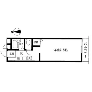 セティオ 二番館【202号室号室】の間取り